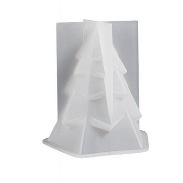 Christmas Tree Silicone Mold 3D Desktop Christmas Tree Ornament Candle Mold Resin Mold Size Cm Available Diy Christmas Gift