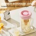 thumbnail image 6 of Storsr 2L Cold Kettle Refrigerator Drink Pitcher with Lid for Iced Tea, Lemonade, Infused Water, and More - BPA Free Plastic Container, 6 of 6