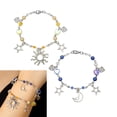 thumbnail image 2 of YIEMEEN Fashionable Punk Bracelet Fashion Wristband Beaded Bracelet Star Charm Bracelet, 2 of 17
