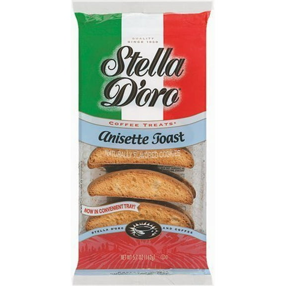 Stella D'oro, Anisette Toast, 5.7oz Bag Pack of 6 by Stella D'oro [Foods]