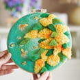thumbnail image 2 of Rongfmy 1 Set Punch Embroidery DIY Projects Pen Hoop Yarn Mat Tool Supplies Color A, 2 of 9