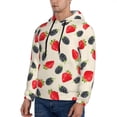 thumbnail image 2 of Hoodies for Men - berries Blueberry Print Long Sleeve Comfrt Men'S Fashion Hoodies & Sweatshirts, Sweatshirts for Men Hoodies Pullover Clothing Clothes with Pouch, 2 of 7