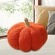 thumbnail image 3 of Almohadas de calabaza de Halloween, lindo cojín en forma de 3D, decoración del hogar de Halloween, juguetes de peluche, almohada rellena para sala de Rojo, 3 of 8