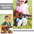 thumbnail image 3 of ColoMX Instrumento de cuerdas para niños pequeños, ukelele para niños, juguete de simulación de guitarra, accesorio para niños, 3 of 7