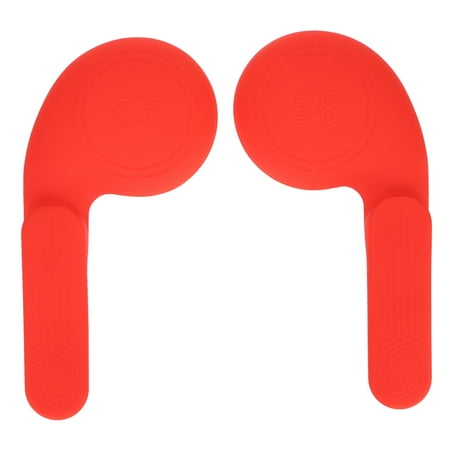 

Silicone Earmuffs Lightweight Replacement Silicone Earmuffs Enhanced Headset Sound For Quest 2 Red