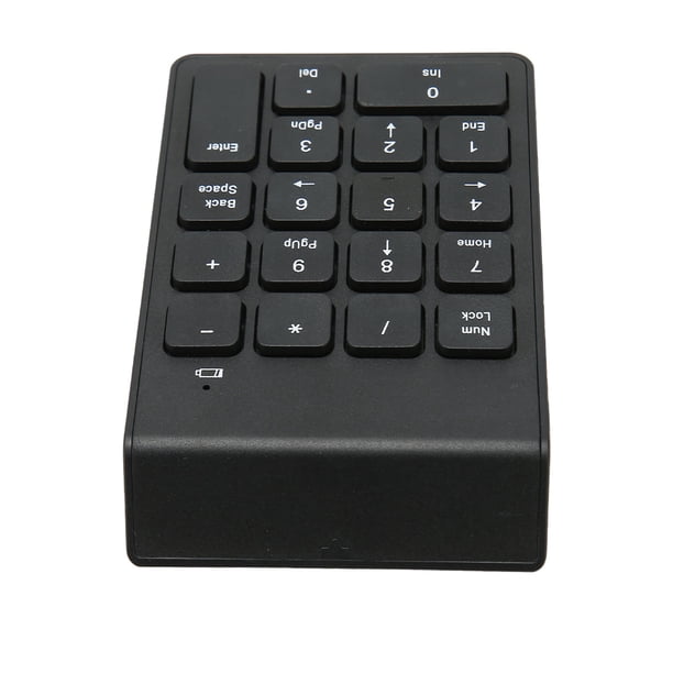 Mini Teclado Numérico, Llaves Inalámbricas Ergonómicas Del Chocolate Del Teclado Numérico 2.4G Plug And Play Para El Banco