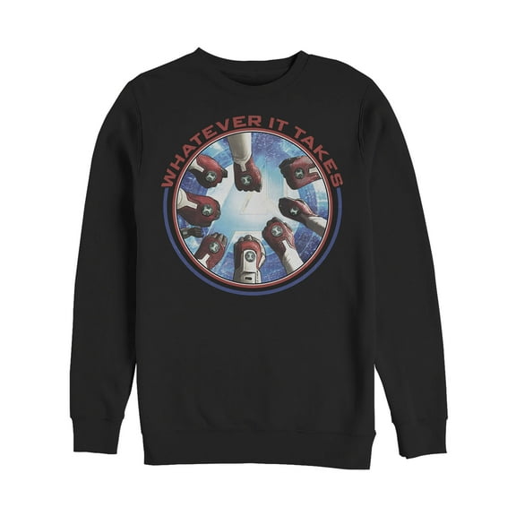 Men's Marvel Avengers: Endgame Whatever It Takes Sweatshirt Black Small