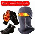 thumbnail image 7 of RimdGhov Ski Mask and Gloves Set, 3-in-1 Winter Windproof Mask with Warm Knitted Balaclava, Touchscreen Gloves & Thermal Socks, Unisex 3-Piece Warm Set for Outdoor, 7 of 7