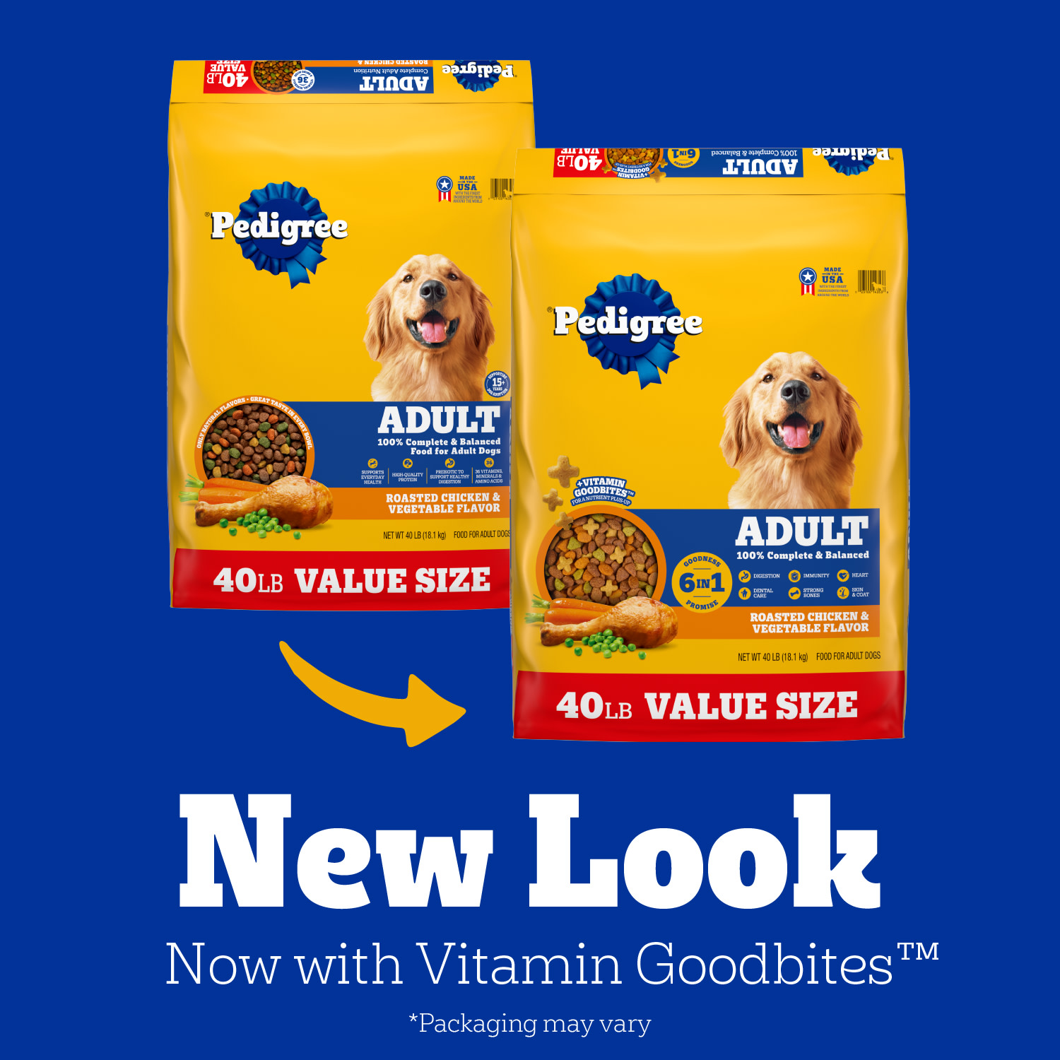 Pedigree High Protein Roasted Chicken & Vegetable Dog Food photo 5