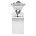 thumbnail image 3 of Stainless Steel Cone Coffee Dripper,Reusable Coffee Filter Hand Cone Coffee Dripper Stainless Steel Cone Filter Professional Grade, 3 of 14