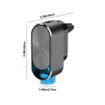 thumbnail image 3 of Zxsyw High-End Car Air Freshener - Intelligent Spray Essential Oil Diffuser with 4 Bottles of Luxury Perfume, Aromatherapy Machine for Vehicle Ornaments and Freshness, 3 of 5
