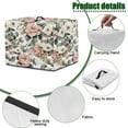 thumbnail image 5 of ZIATUBLES Peony Flower Print Juicer Processor Dust Cover Stain Resistant Kitchen Appliance Protective Case Washable Counter Decor Accessories, 17 "W x 11 "D x 15 "H, 5 of 7