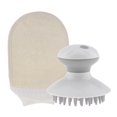 thumbnail image 1 of Loofah Esponja Almohadilla de Cuerpo Spa r Exfoliante Guante + ador de material cuero Cabelludo Eléctrico Jinwen Esponja de ducha Luffa Bath, 1 of 8