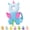 Blue Unicorn, variant on Babe Head Protector Backpack, Toddler Walking Fall Head Protection