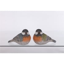 Rustic Resin Bird Figurine Set, Medium