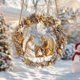 thumbnail image 5 of Fiudx Decoraciones navideñas para interiores Adornos de belén Adornos navideños colgantes Natividad Adornos de belén para Navidad 111 Adornos navideños de belén Decoración religiosa, 5 of 7