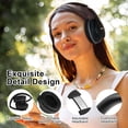 thumbnail image 2 of Auriculares inalámbricos JOMILIN B9 Over-Ear 60H Playtime negros, 2 of 7