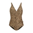 thumbnail image 1 of Regatta Womens Baylenne Leopard One Piece Swimsuit, 1 of 4