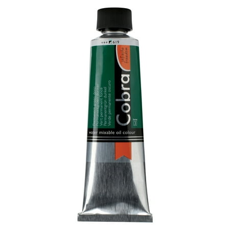 UPC: 8712079313258 | Cobra Water Mixable Oil Colour 150ml Permanent Green Deep