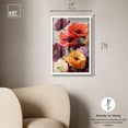 thumbnail image 4 of Stunning Vibrant Floral Shadowbox Print Autum Art by Art Remedy, White Frame, 16 x 24, 4 of 6