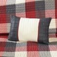 thumbnail image 7 of Home Essence Warren Red Plaid 6 Piece Reversible Quilted Coverlet Set, Full/Queen, 7 of 7
