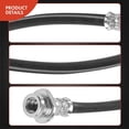 thumbnail image 5 of A-Premium Rear Driver or Passenger Brake Hydraulic Hose Compatible with Select Chevy Models - Spark 2016 2017 2018 2019 2020 - Replace# 95390030, 5 of 8