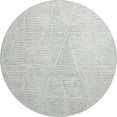 thumbnail image 2 of Addison Rugs Mayfield Washable Transitional Diamond Silver Round Rug, 8' x 8', 2 of 5