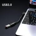 thumbnail image 6 of 90 Degree Male to Female Cable USB 3.0 Space Efficient Data Extender Wire Line, 6 of 12