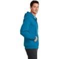 thumbnail image 2 of Port & Company Men's Core Fleece Full-Zip Hooded SweatShirt PC78ZH, 2 of 4