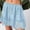 Blue, variant on Abomasnow Women Lace Half Slip Skirts Low Rise Pleated Ruffle Layered Lace Trim Mini Skirt Layered Flowy Short Skirts Underskirt