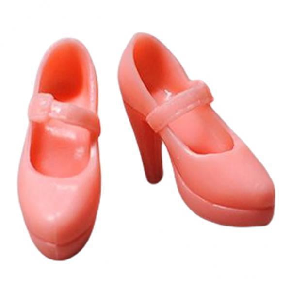 Zapatos de muñeca Hugo Accesorios de juguete para muñeca de Escala 1/6 2 piezas