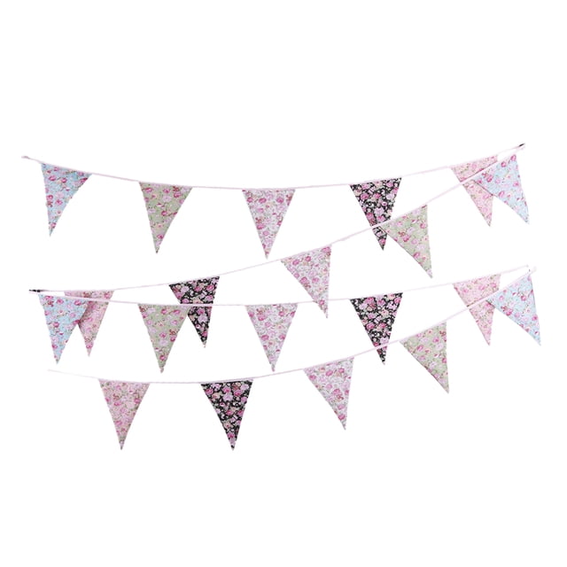 Varios Colgantes Pancarta Bunting Colgante Arreglos De Decoración De en hogar do BLESIY Bandera de Banderas de algodón del partido