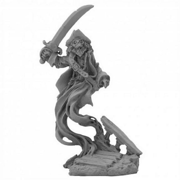 Reaper Miniatures REM03967 DHL Ghost Pirate Captain Miniatures