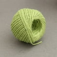thumbnail image 1 of babydream1 50m Multicolor Twisted Burlap String Natural Ribbon Fiber Jute Twine Rope, 1 of 1