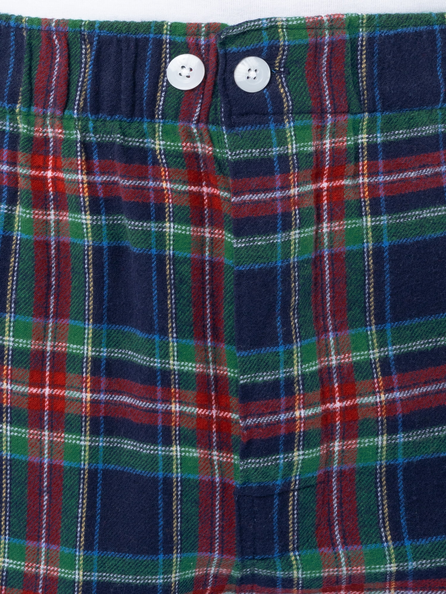 Fruit of the Loom Men's Flannel Top and Bottom Pajama Set, Sizes S-5XL