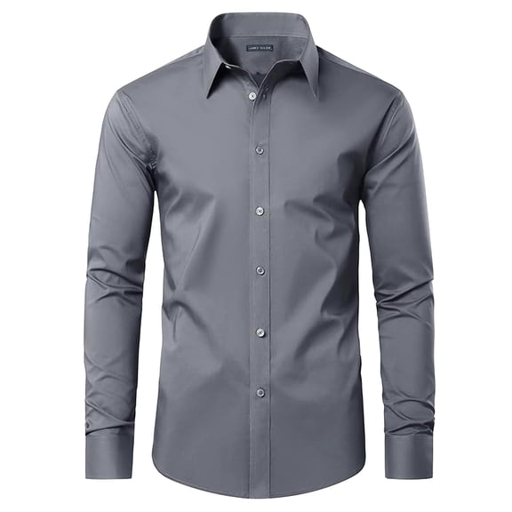 Galaxy by Harvic Men's Long Sleeve Casual Dress Shirt (Sizes, S-2XL)