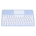 thumbnail image 1 of Smart Touch  Keyboard, 13 Shortcut Keys Multi Device Ultra Thin Ergonomic Design  Keyboard  Computer Keyboard With USB Charging Cable For Smartphones Tablets Laptops, 1 of 8