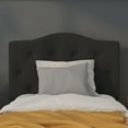 thumbnail image 3 of Flash Furniture Cambridge Tufted Upholstered Twin Size Headboard in Black Fabric, 3 of 12