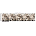 thumbnail image 3 of Ambesonne Floral Fabric by the Yard Upholstery, Vintage Plant Soft Color, 1 Yard, Tan Black, 3 of 5