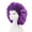 B, variant on JilgTeok 1 Packs Fluttering Round Satin Hat Faux Silk Beauty Hair Wide-brimmed Hat for Women Sleeping Hair Care Nightcap