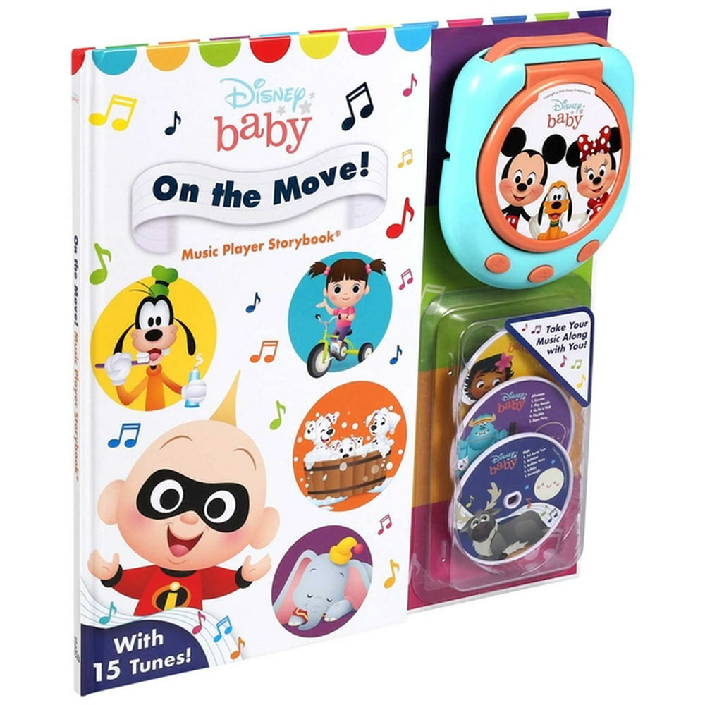 Music Player Storybook Disney Baby On the Move! Music Player