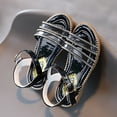 thumbnail image 5 of Fashion Spring Summer Children Sandals Girls Shoes Size 4 Big Girls Girl Flat Open Toe Buckle Light And Comfortable Solid Color Rhinestone Kids Sandals Size 1 Slides for Girls Water Shoe Toddler Girl, 5 of 6