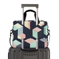 thumbnail image 2 of FORMRS 16" Laptop Bag Carrying Sleeve Case with Handle Travel Shoulder Briefcase, Black Cubes, 2 of 8