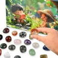 thumbnail image 5 of 24 Natural Crystal Exploration Kit, Geological Science Educational Set with Identification Guide, Treasure Hunt Adventure Gift for Holiday Learning(A), 5 of 7