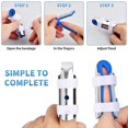 thumbnail image 3 of Set of 3 Finger Splint Trigger Finger Support Adjustable Mallet Finger Splint for Finger Arthritis Fracture Straightening, S M L, 3 of 4