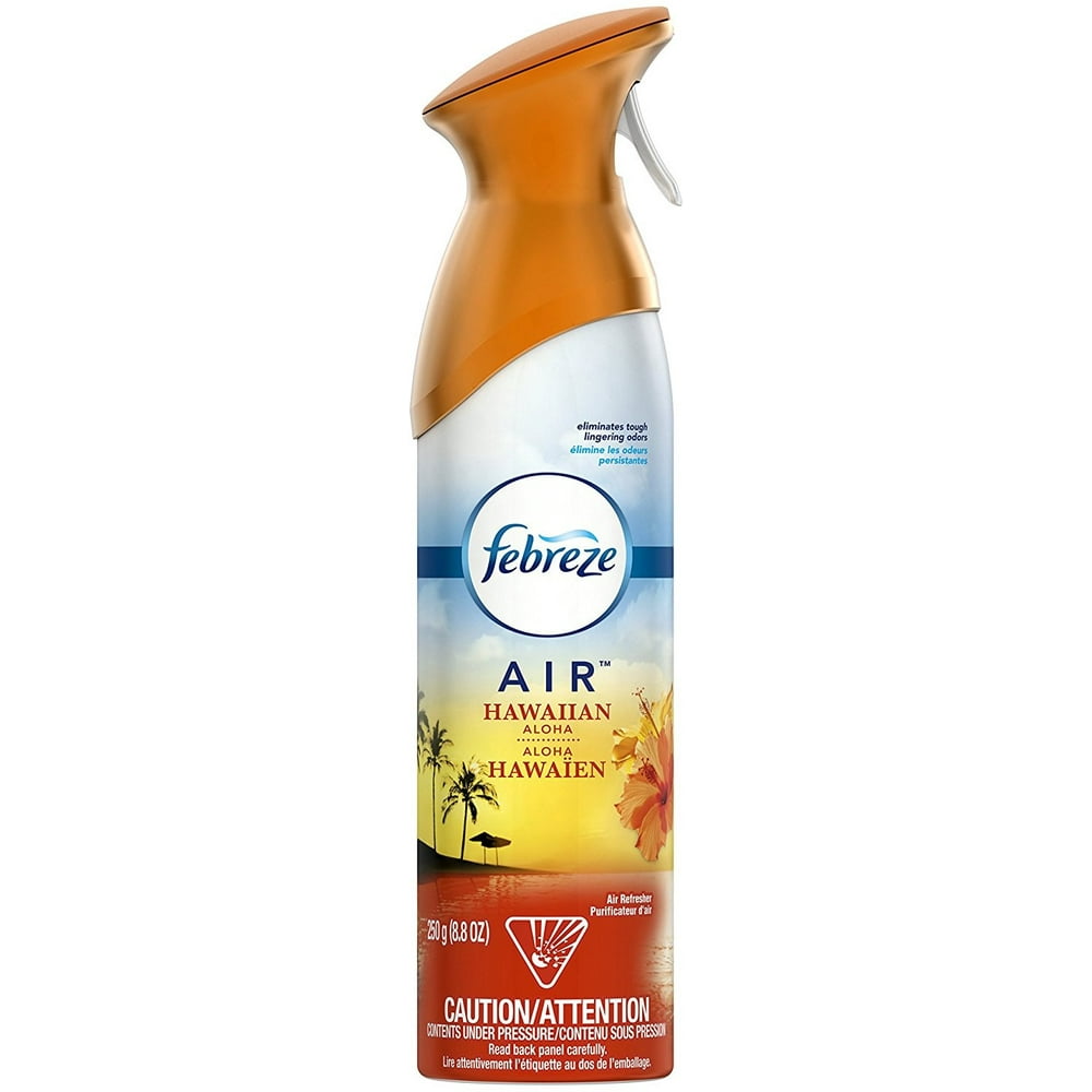 Febreze Air Effects Air Refresher, Hawaiian Aloha 8.8 oz (Pack of 6
