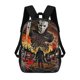 thumbnail image 1 of Película de Terror Michael Myers-theme Backpack, Campus style schoolbag Bookbag with Adjustable Shoulder Straps And Large Zip Compartment, Unisex Travel Bags., 1 of 6