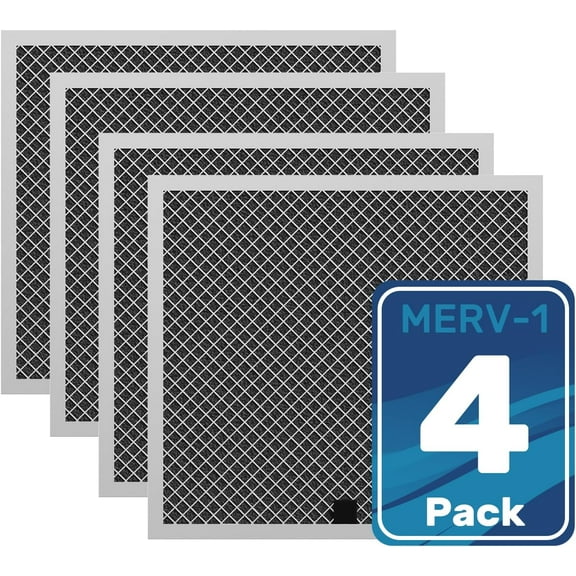 Argendon Filter Replacement, MERV-1 Filter Replacement Set for Crawl Space & Basement Dehumidifier Sandidry 55C (4 Pack)