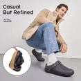 thumbnail image 5 of Mens Wide Clogs Diabetic Mules - Adjustable Buckle Strap Potato Shoes, Zero Drop Slip-On Clogs for Swollen Edema Feet, Wide Width Indoor & Outdoor Walking Shoes, 5 of 6