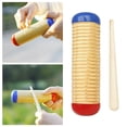 thumbnail image 1 of Wooden Sand Shaker Percussion Toy for Kids Musical Learning Interactive Instrument Ukulele Accompaniment Educational, 1 of 3